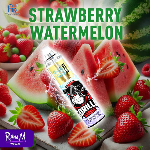 RandM Tornado 7000 Puffs Strawberry Watermelon