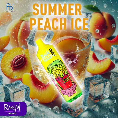 RandM Tornado 9000 Vape Summer Peach Ice