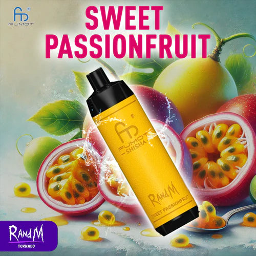 RandM Shisha 10000 Züge Sweet Passionfruit