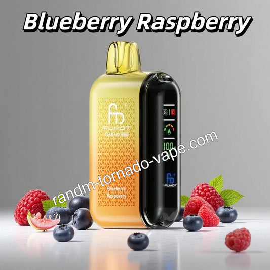 Blueberry Raspberry RandM Tornado 20000 Vape 