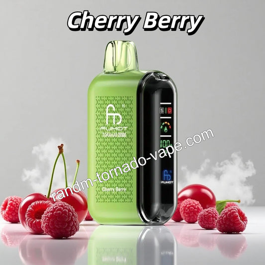 Cherry Berry RandM Tornado 20000 Vape