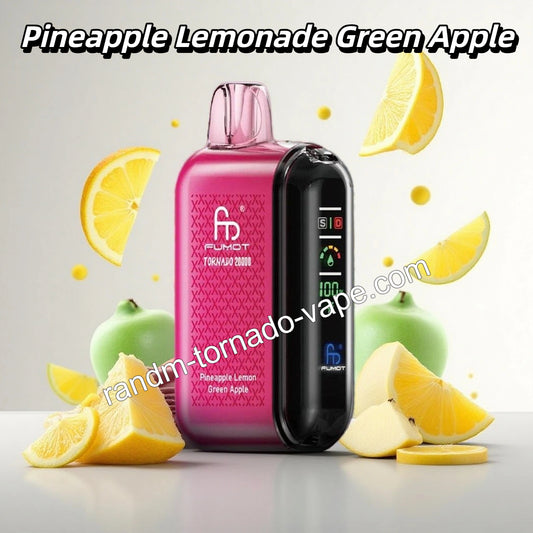 RandM Tornado 20K Pineapple Lemonade Green Apple
