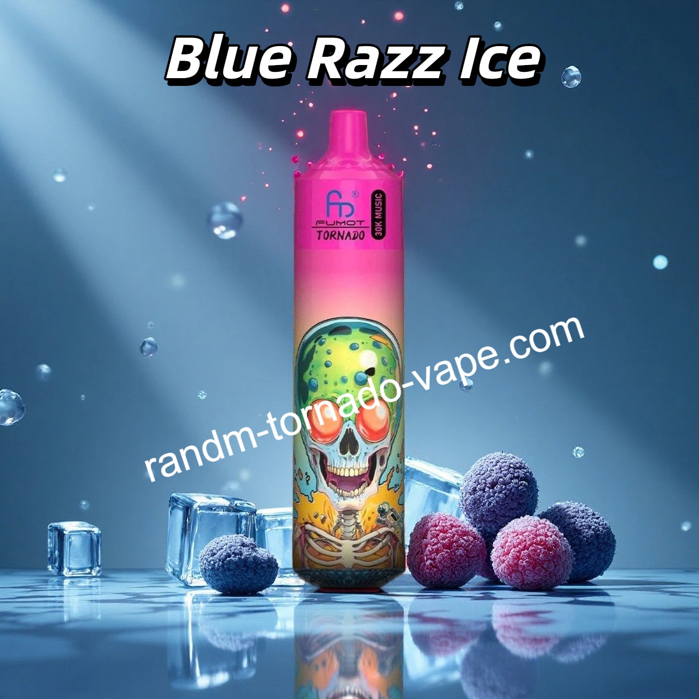 RandM 30000 Züge Blue Razz Ice