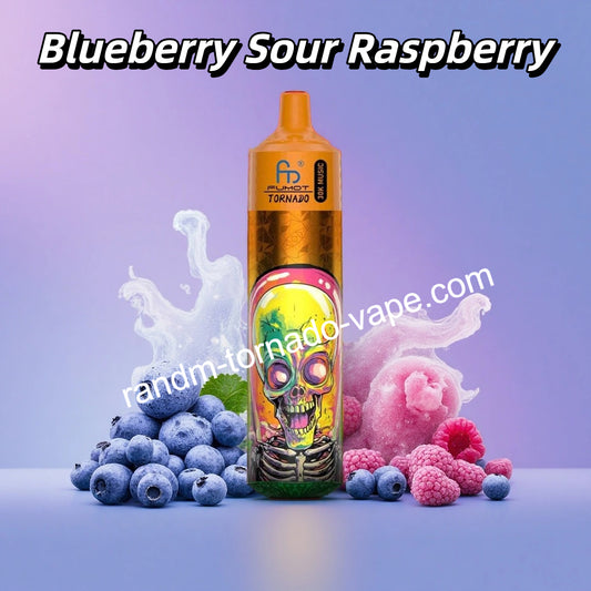 RandM Tornado Vape 30K Blueberry Sour Raspberry