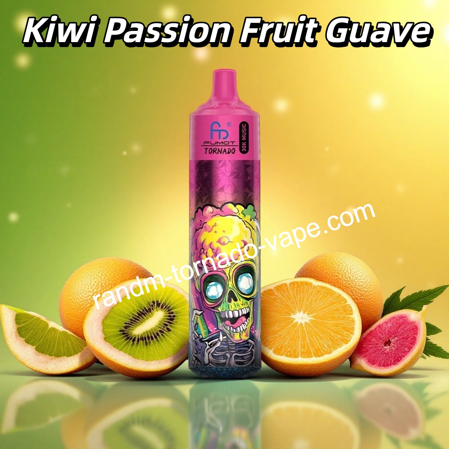Kiwi Passion Fruit Guave Tornado 30000