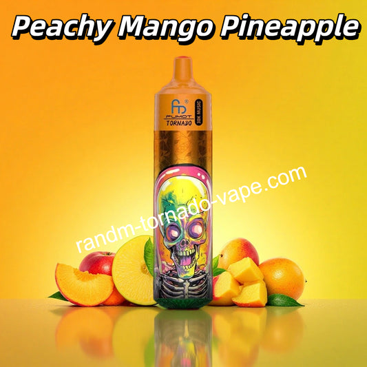 Peachy Mango Pineapple RandM Tornado 30000