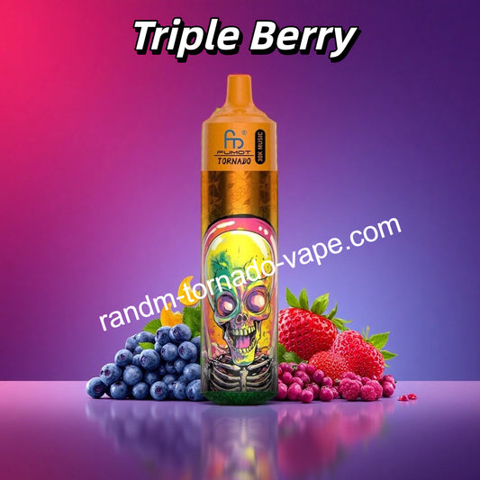 Triple Berry RandM 30000 Puffs Vape