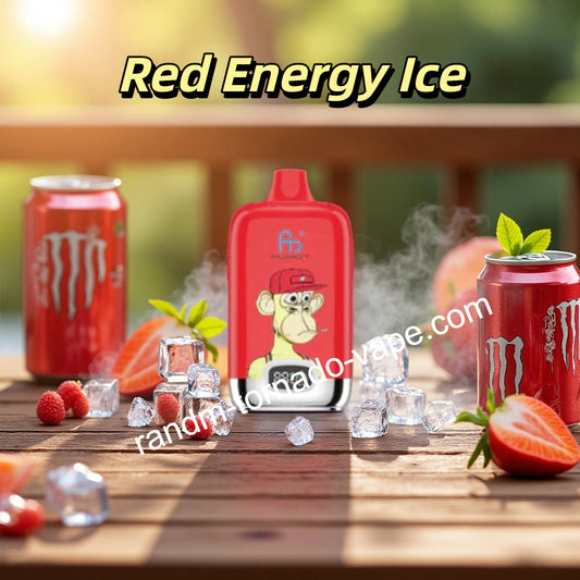 RandM Tornado 12000 Red Energy Ice