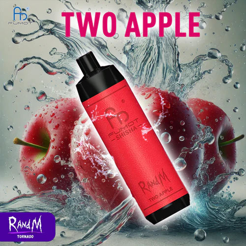 RandM Shisha 10K Züge Two Apple