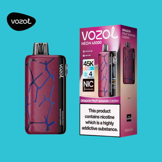 Vozol Neon 45000 Dragon Fruit Banana Cherry