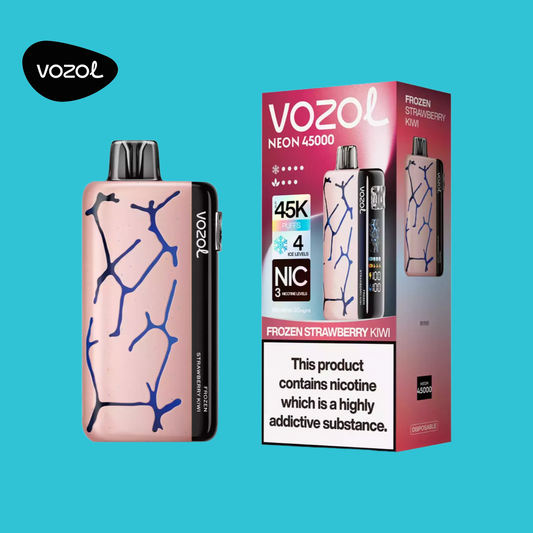 Frozen Strawberry Kiwi Geschmack Vozol Neon 45000 Vape