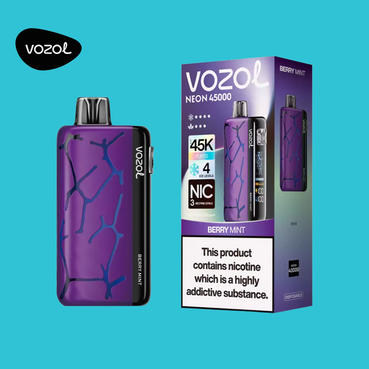 Vozol Vape Neon 45K Puffs Berry Mint