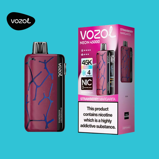 Vozol Vape Neon 45000 Puffs Strawberry Margarita