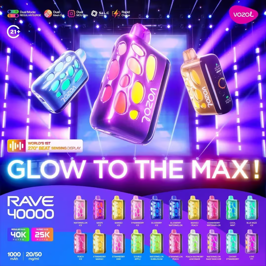 Vozol Rave 40000